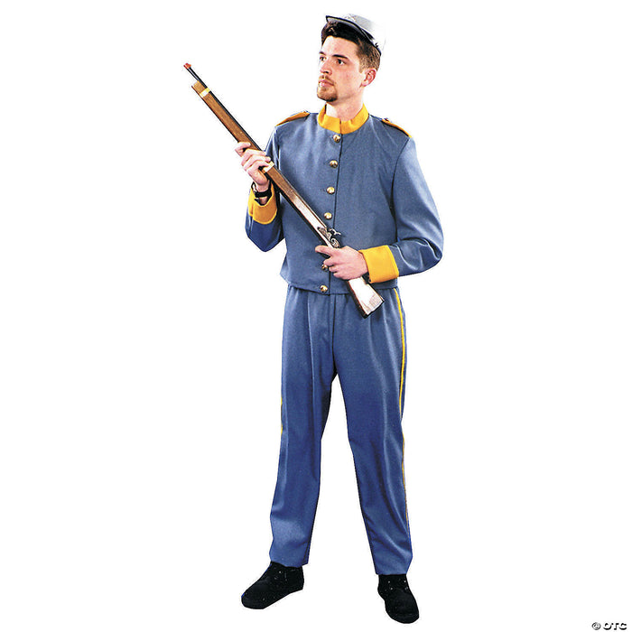 Men's Confederate Enlisted Uniform Costume - Large