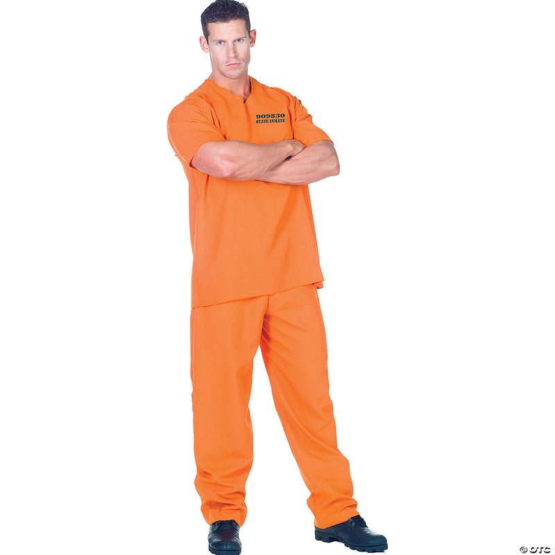 Men's Convict Costume - Standard - image 1