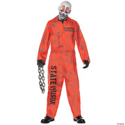 D. Ranged State Prison Jumpsuit Costume - ONE SIZE - image 1