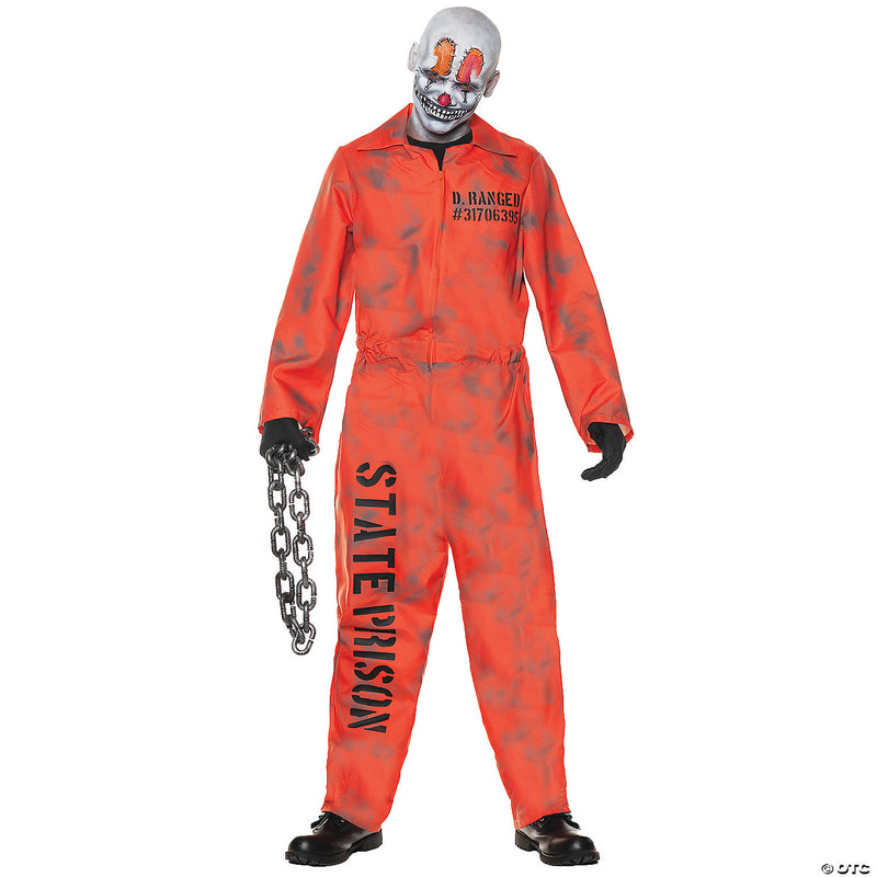 D. Ranged State Prison Jumpsuit Costume - ONE SIZE - image 2