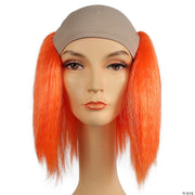 Men's Deluxe Bald Silly Boy Wig - BLACK - image 2