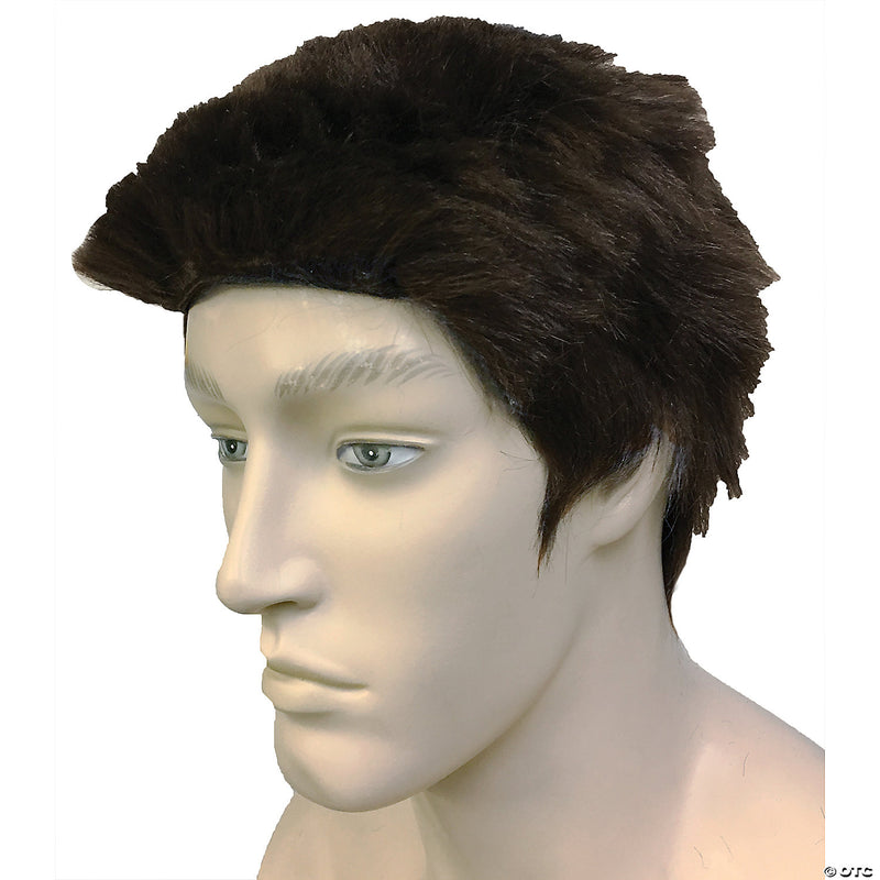 Men's Demi Crew Cut Wig - BROWN - image 1