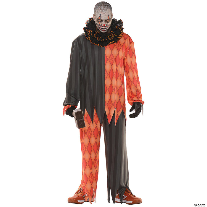 Men's Evil Clown Costume - Unleash Your Terrifying Side! 🎪🤡