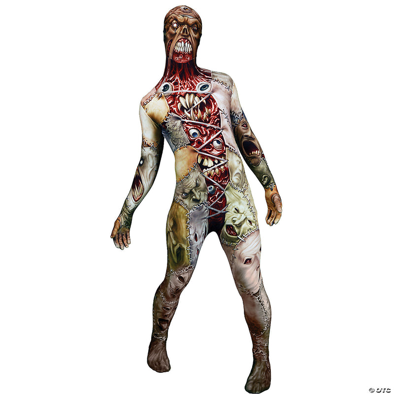 Men's Facelift Morphsuit Costume - LARGE - image 1
