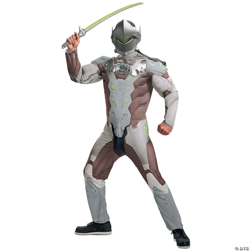 Men's Genji Muscle Chest Costume - image 1