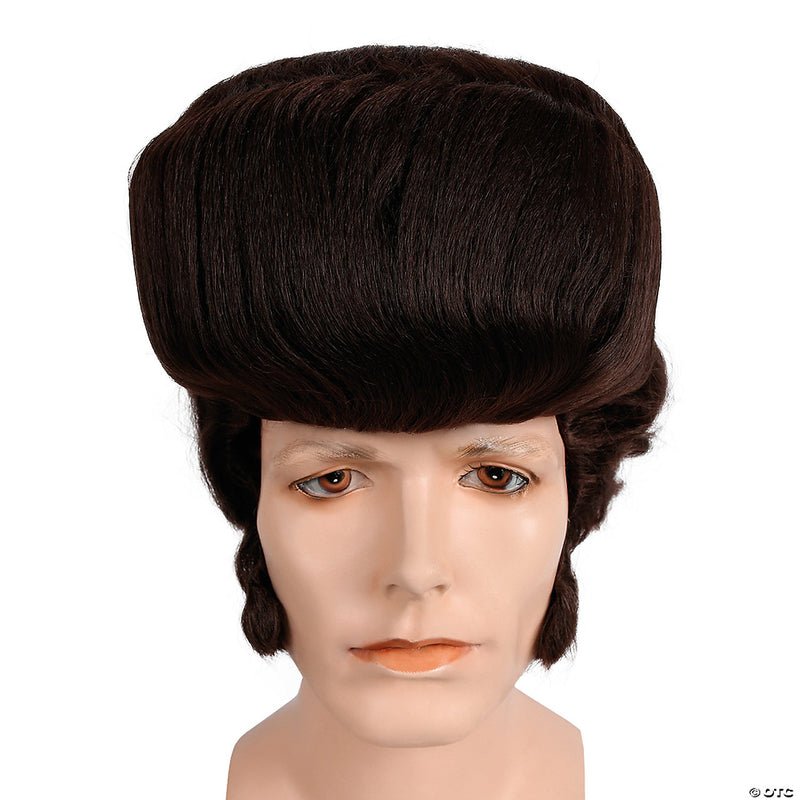 Men's Gigantic Elvis Wig - BLACK - image 2
