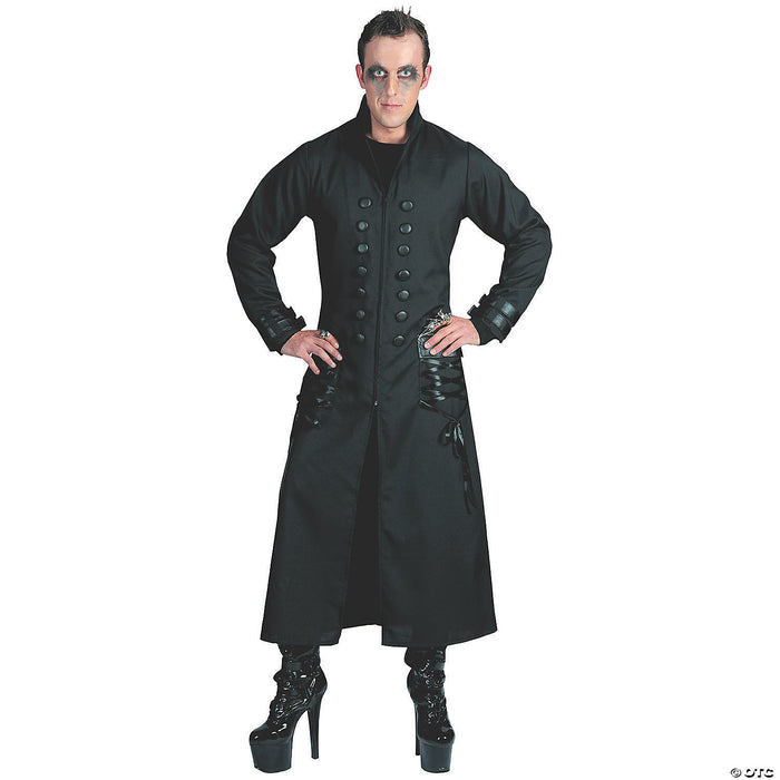 Men's Goth Coat Costume - Large