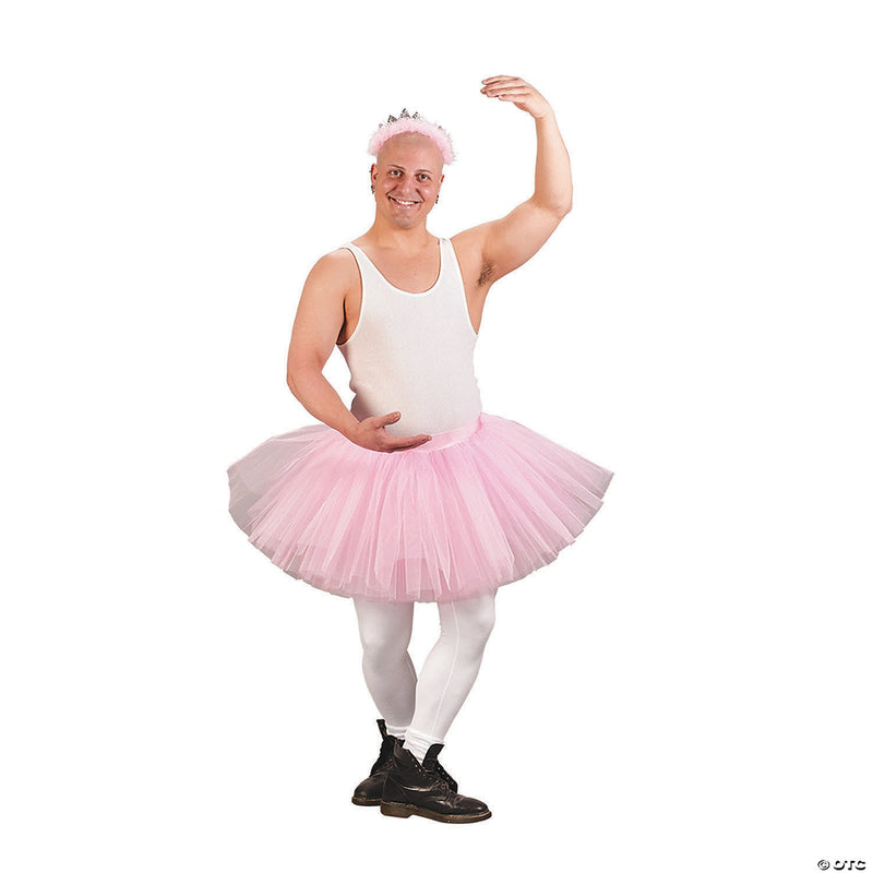 Men's Grande Pink Tutu Costume - image 1