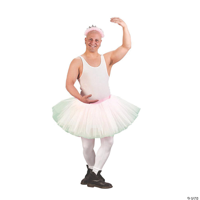 Men's Grande White Tutu Costume