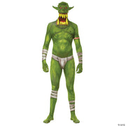 Green Orc Morphsuit Costume - Transform Into a Fierce Warrior! 🧟🌿 - MEDIUM - image 1