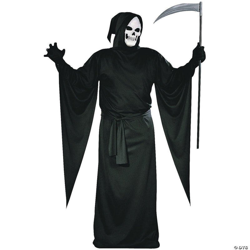 Embrace the Shadows! Grim Reaper Robe Costume 👻💀 - image 1
