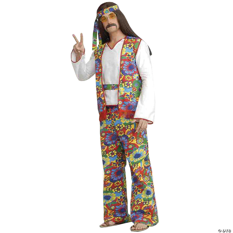 Men's Hippie Man Costume - image 1