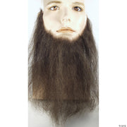 Men's Human Hair 10" Long Full-Face Beard - BLACK - image 3