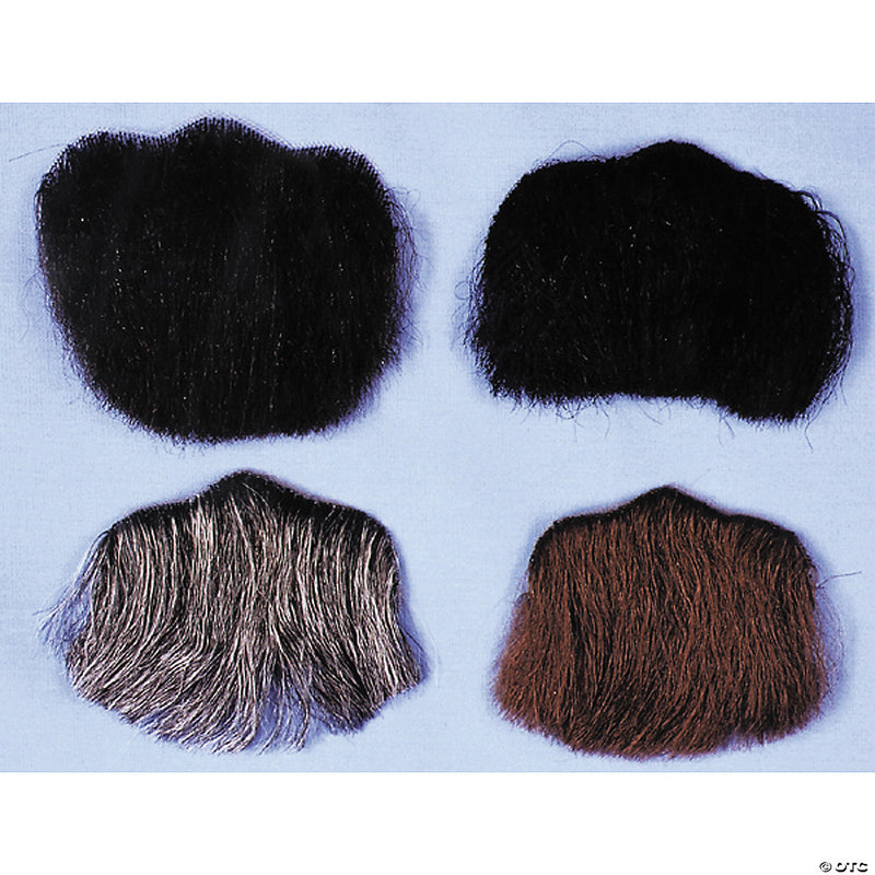 Men's Human Hair 3-Point Goatee - BLACK - image 2