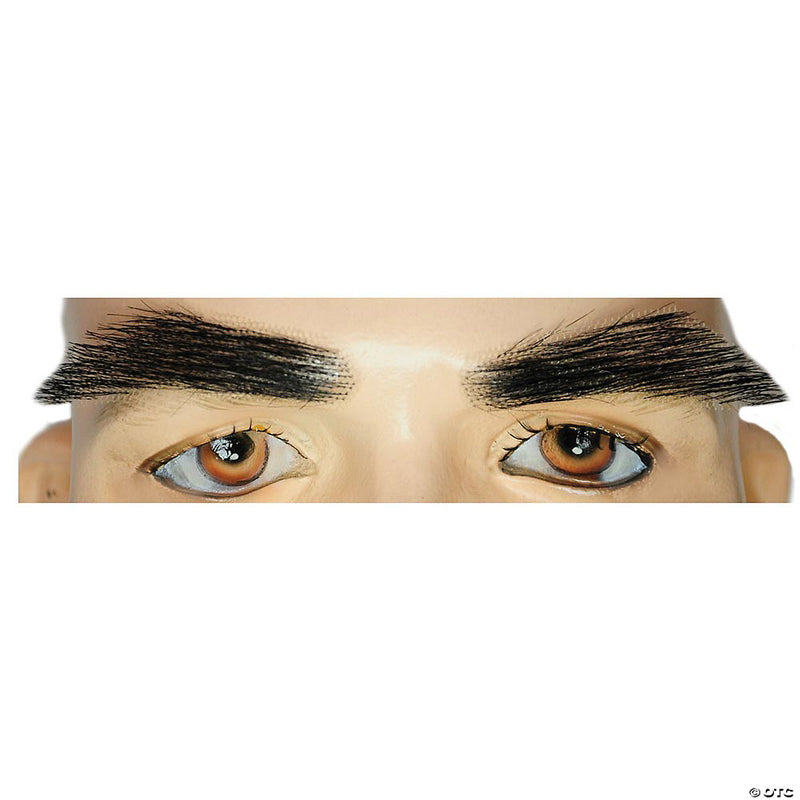 Men's Human Hair Eyebrows - BLACK - image 1