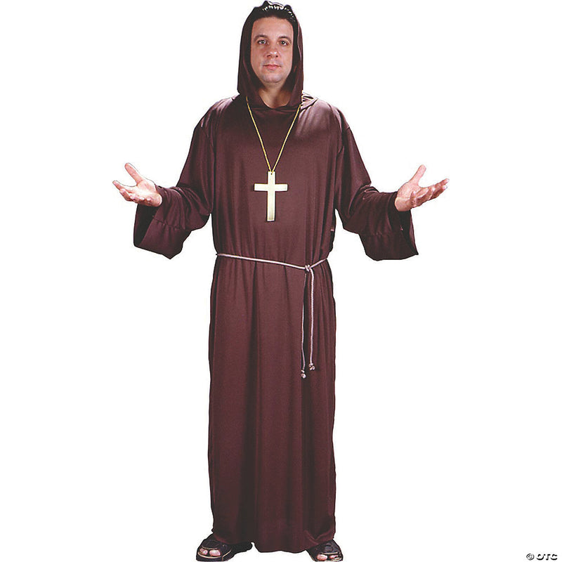 Divine Disguise! Men's Monk Robe Costume | Costume-shop.com - image 1