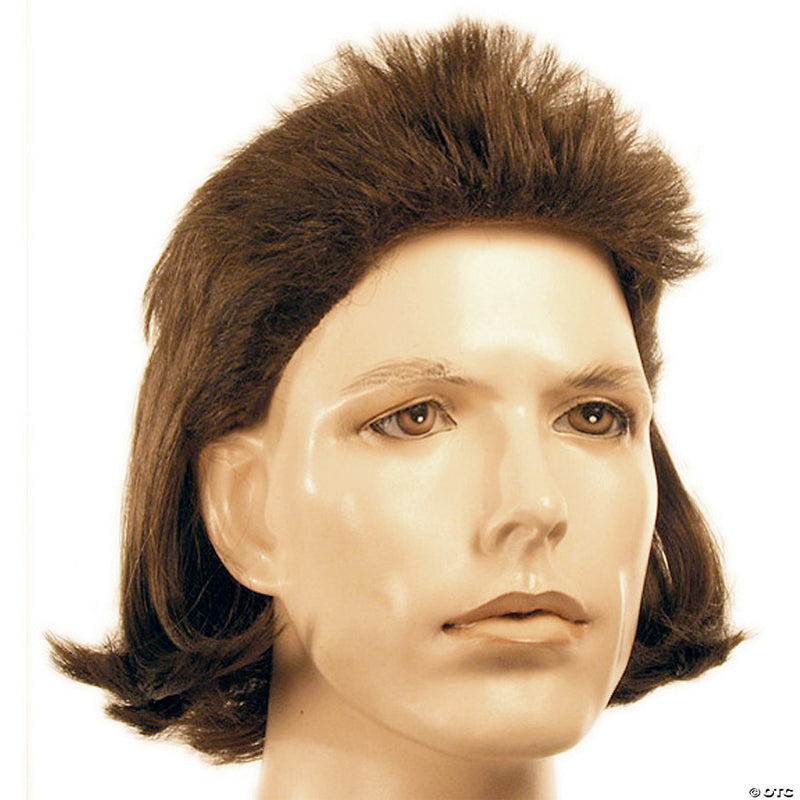 Men's Modern Mullet Wig - AUBURN - image 1