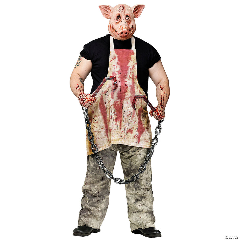 Gruesome Pig Butcher Costume - image 1