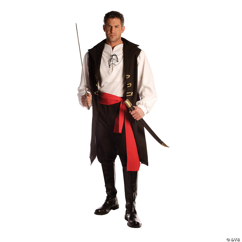 Men's Pirate Captain Costume - image 1