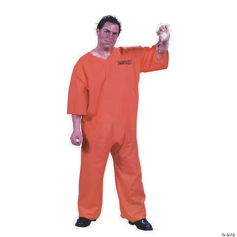Got Busted Plus Size Prison Costume | Costume-Shop.com - image 1