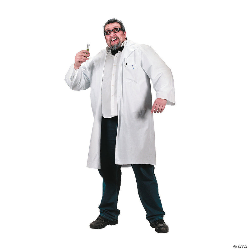 Men's Plus Size Lab Coat Costume | Costume-Shop.com - MEN 44-50 - image 1