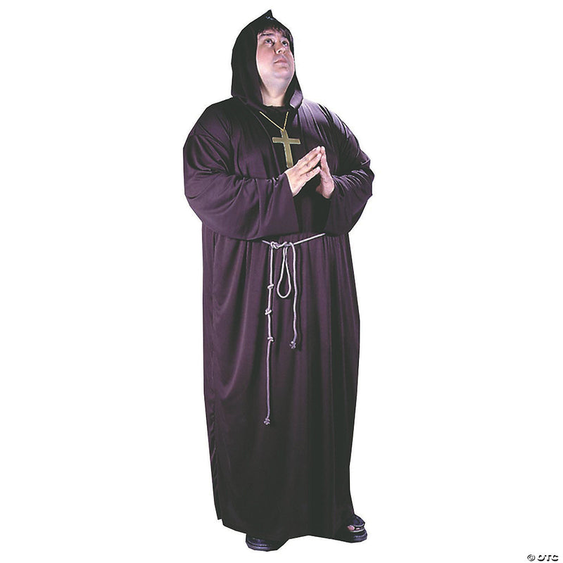 Men's Plus Size Monk Costume | Costume-shop.com - image 1