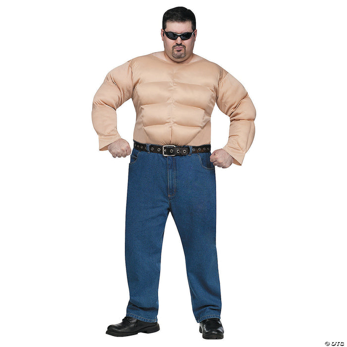 Men's Plus Size Muscle Chest Costume