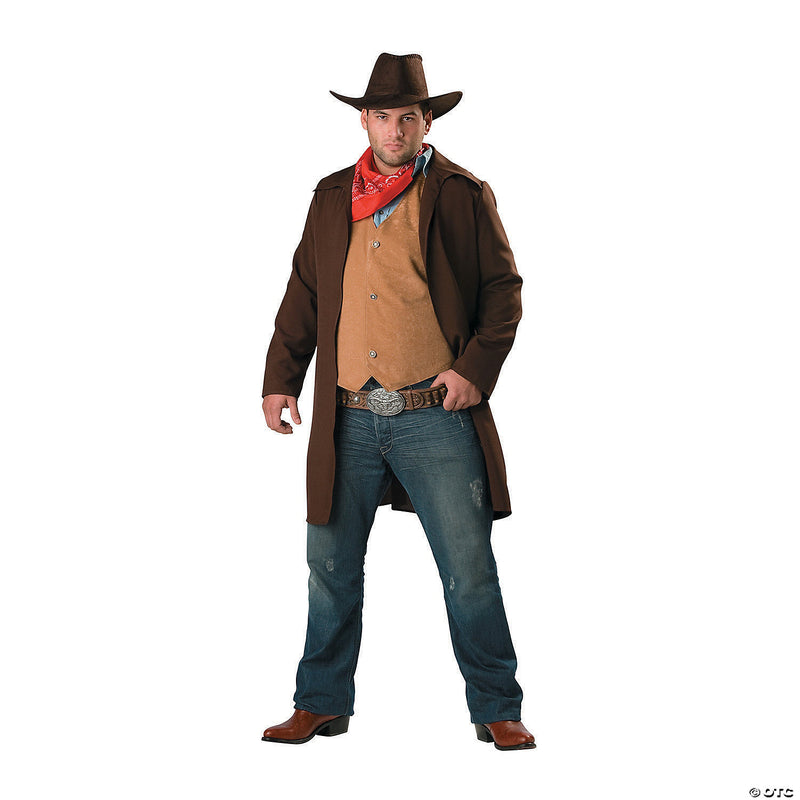 Men's Plus Size Rawhide Renegade Costume - 2XL - 2XL - image 1
