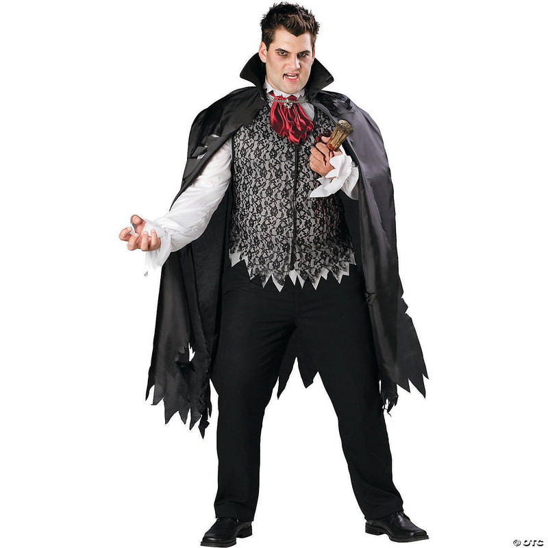 Men's Plus Size Vampire B Slayed Costume - 2XL - 2XL - image 1