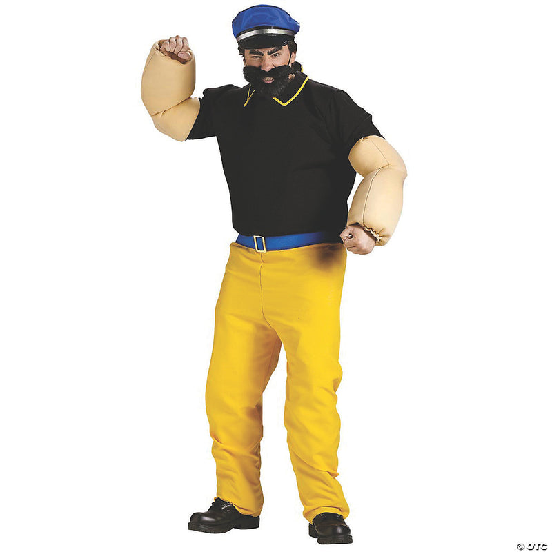 Men's Popeye the Sailor Brutus Costume - Standard - ONE SIZE - image 1
