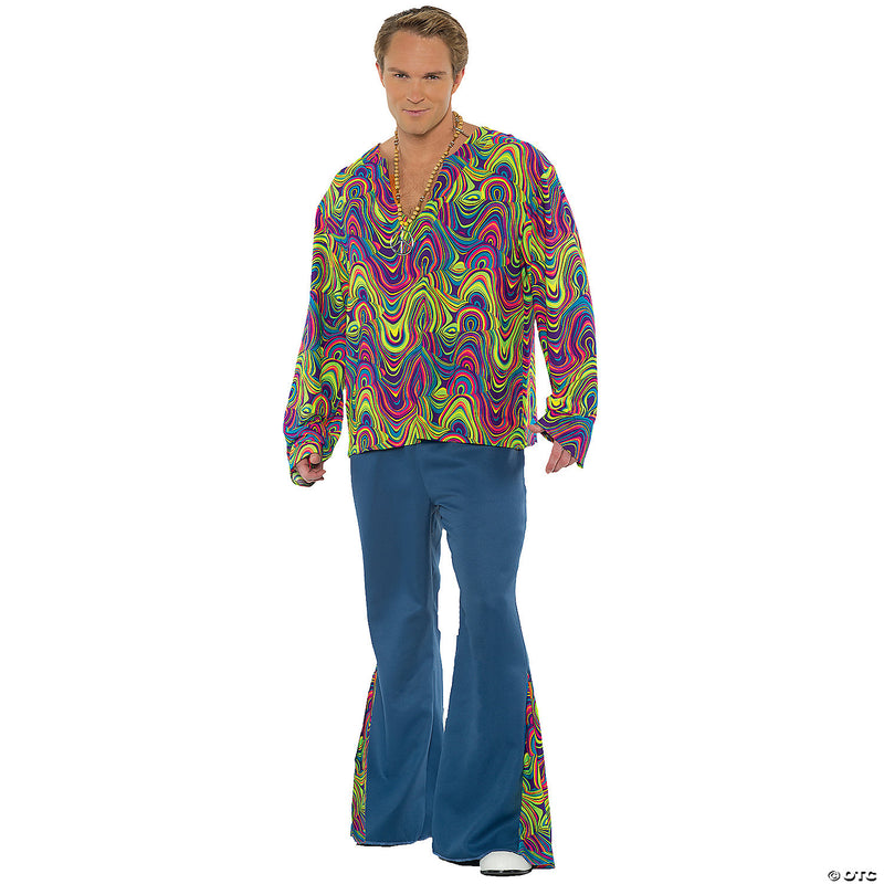 Men's Psychedelic Costume - ONE SIZE - image 1