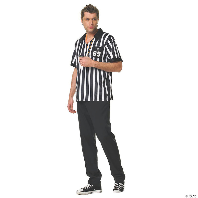 Men's Referee Shirt Costume | Costume-Shop.com - MED/LRG - image 2