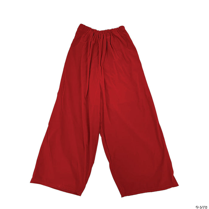Men's Regal Red Velvet Santa Pants - XL