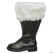 Men's Santa Boot With Fur Cuff - 12-13 - image 5