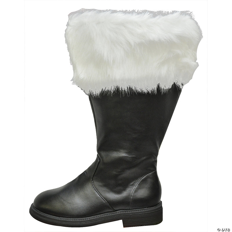 Men's Santa Boot With Fur Cuff - 12-13 - image 5