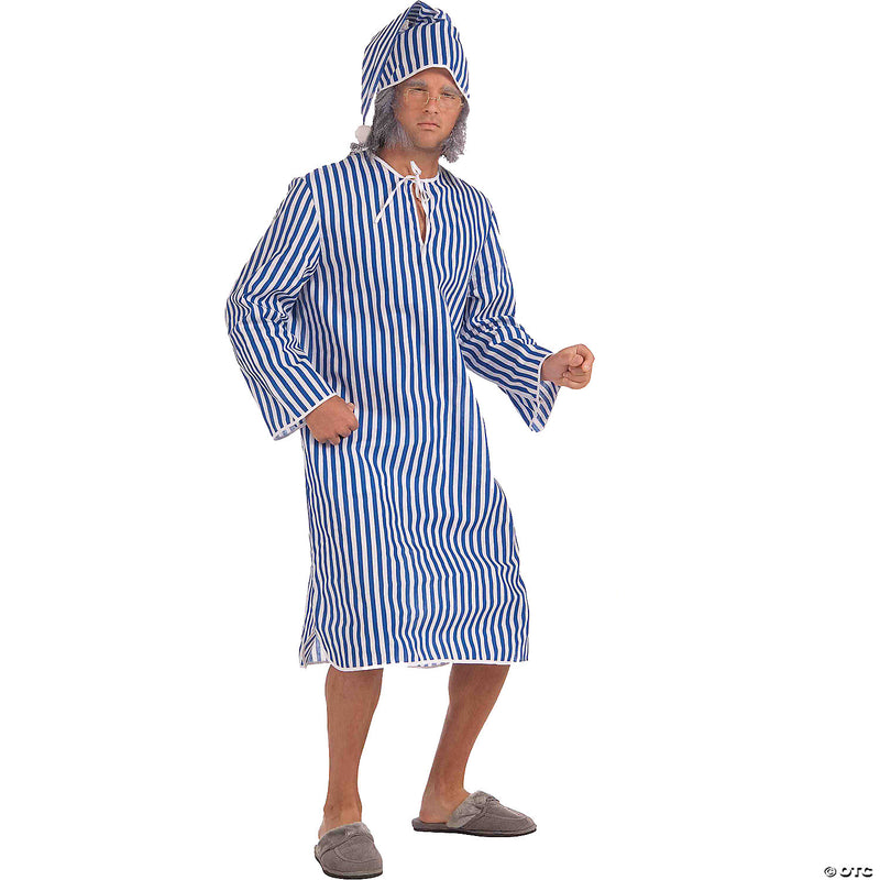 Men's Scrooge Nightgown Costume - image 1