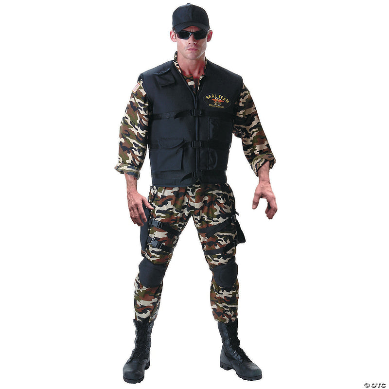 Men's Seal Team Costume - Embody Elite Military Precision! 🇺🇸🔫 - XLARGE - image 1