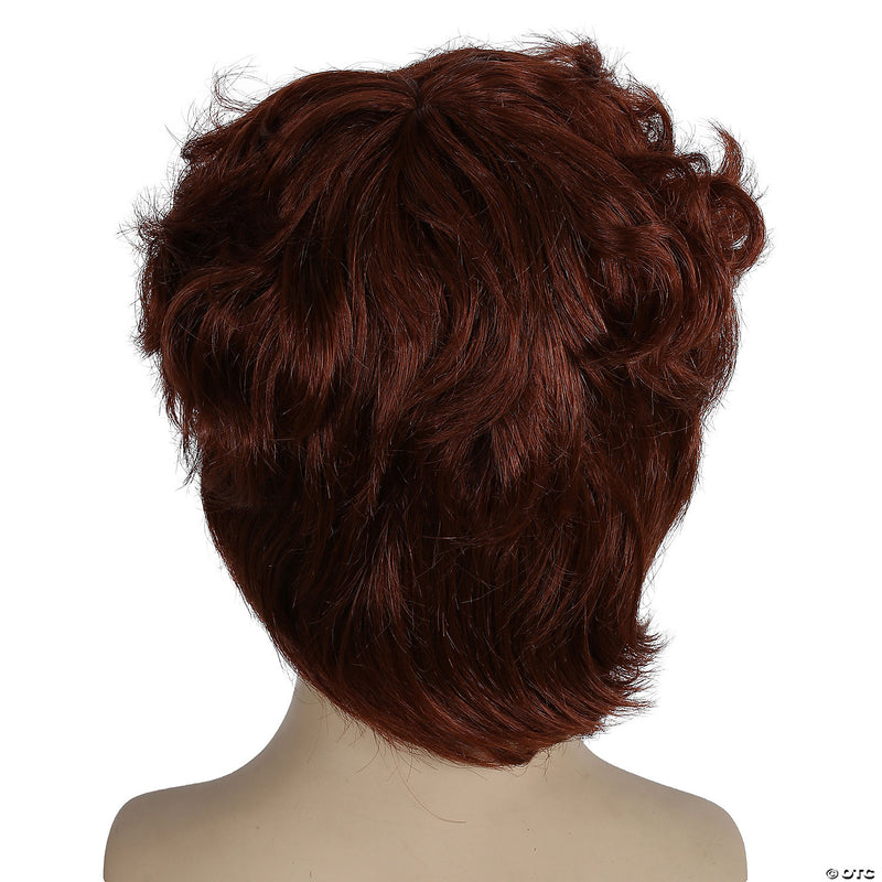 Shaggy Look Wig for Men - AUBURN - image 1