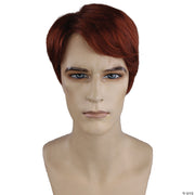 Medium Length Side-Part Wig - BLACK - image 1