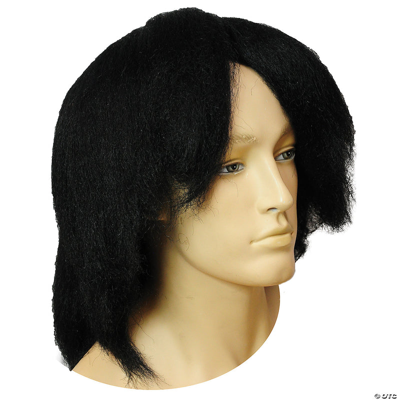 Men's Silly Boy Bargain Wig - BLACK - image 1