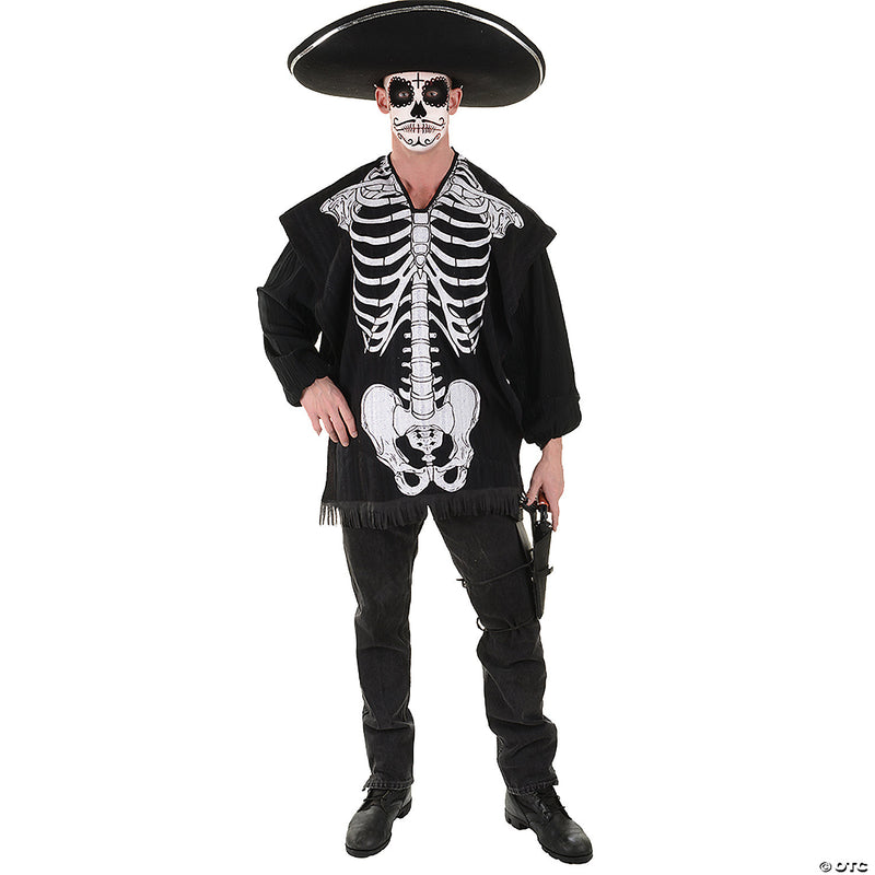 Men's Skeleton Serape Costume - image 1