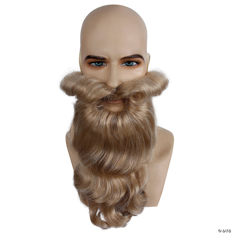 Men's Synthetic Mustache - BLACK - image 1