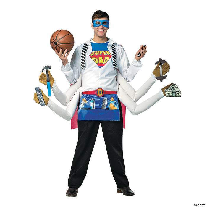 Super Dad Hero Costume - Showcase Your Dad Powers This Halloween! 🦸‍♂️🌟
