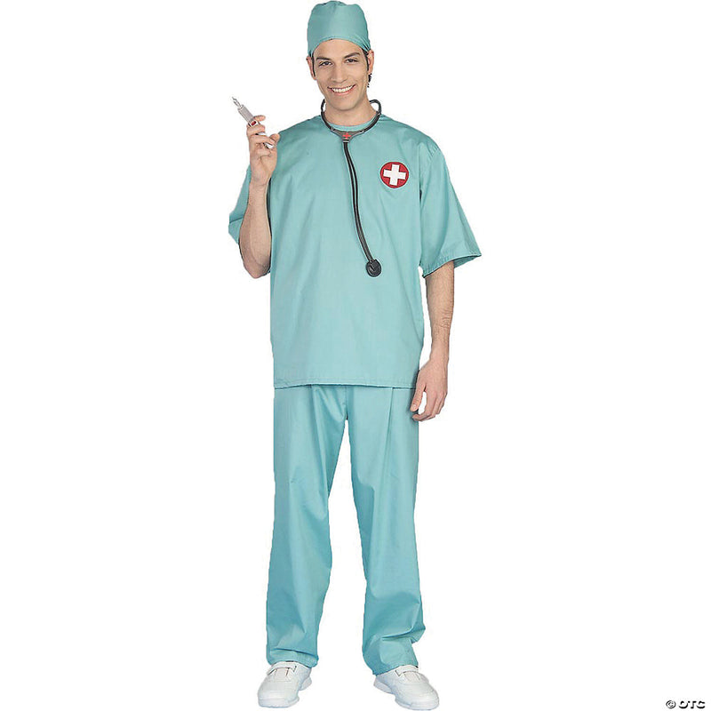Surgical Scrubs Costume - Doctor on Call! 🏥👨‍⚕️ - ONE SIZE - image 1
