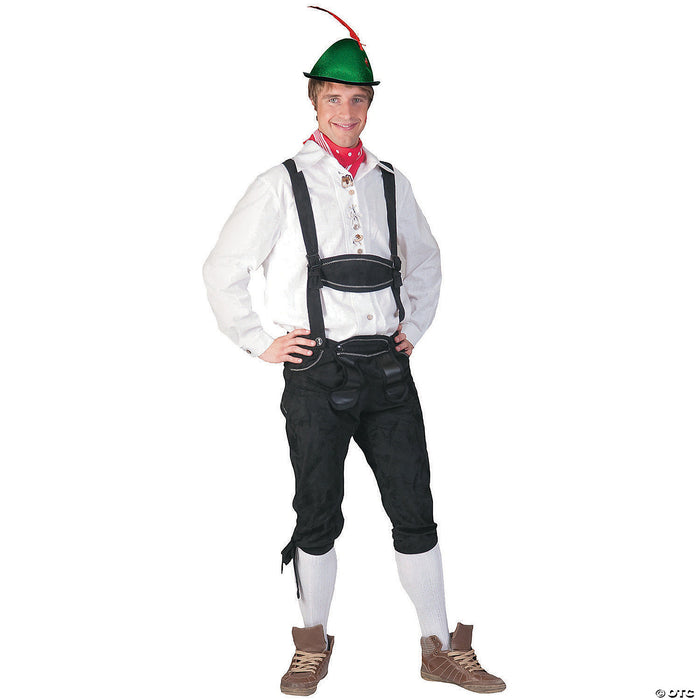 Men's Tyrolean Shirt Costume - Large