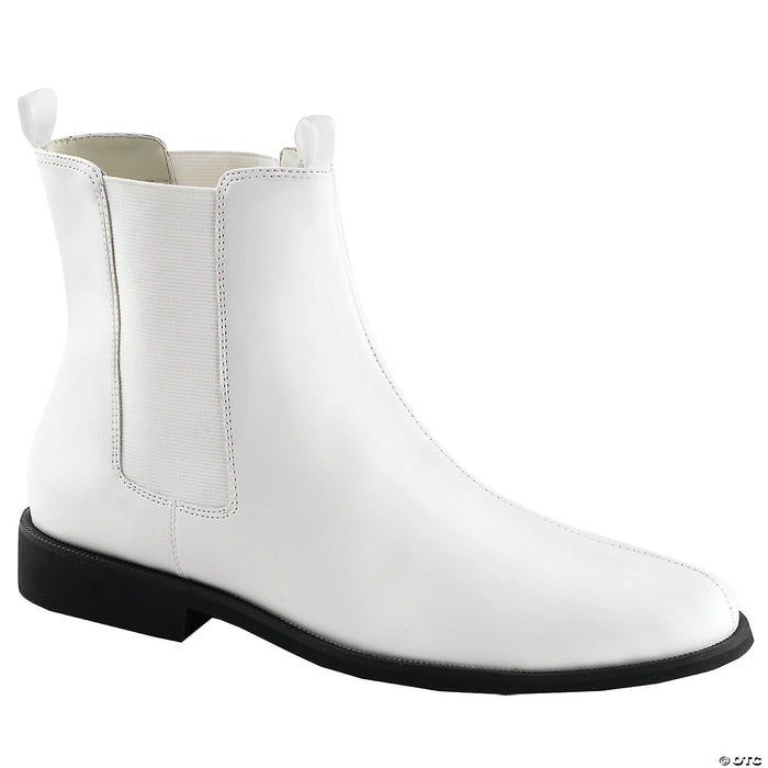 Men's White Trooper Boots | Costume-shop.com