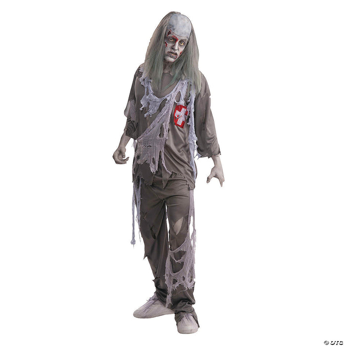 Men's Zombie Doctor Costume - Standard