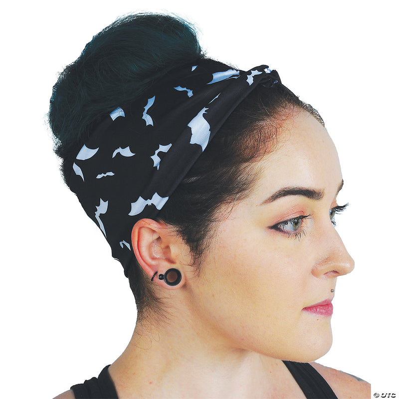 Metallic Batty Turban Headband - image 1