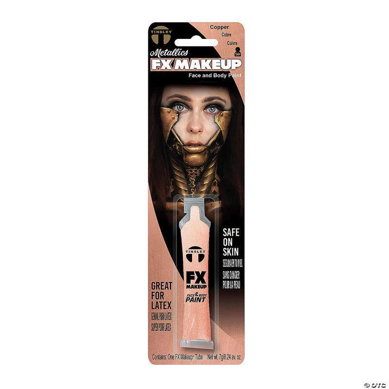 Metallic FX Makeup Face & Body Paint | Costume-Shop.com - COPPER - image 1