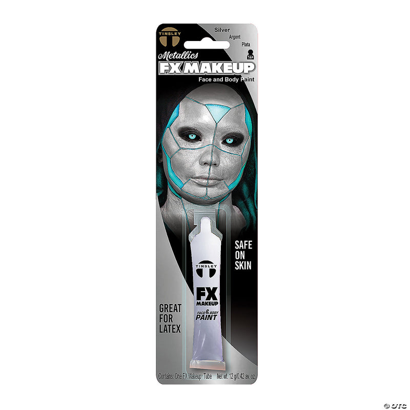 Metallic FX Makeup Face & Body Paint | Costume-Shop.com - COPPER - image 3